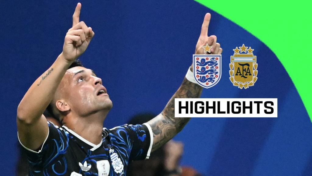 Argentina celebrate after beating England in the World Cup 2026 semi-final