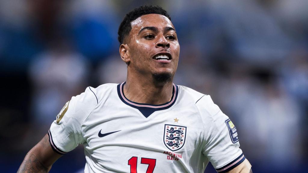 Morgan Rogers in action for Aston Villa ahead of his record transfer to Chelsea