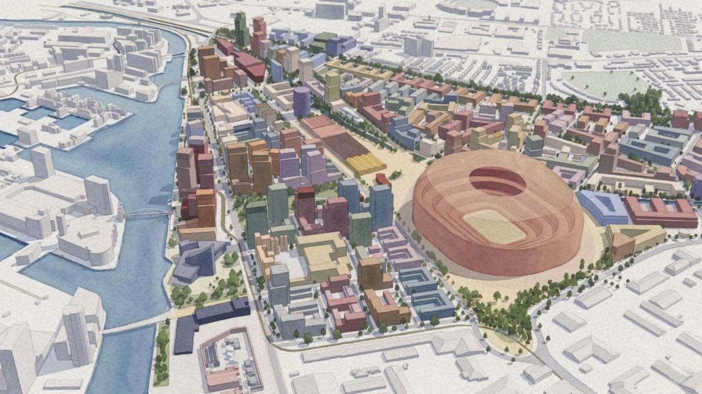 Manchester United's new stadium plans